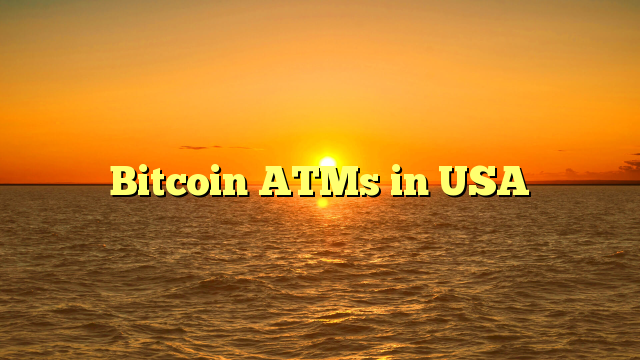 Bitcoin ATMs in USA