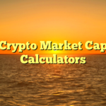 Crypto Market Cap Calculators