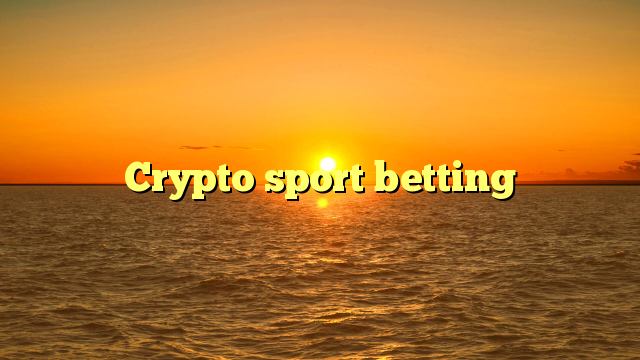 Crypto sport betting