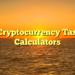 Cryptocurrency Tax Calculators