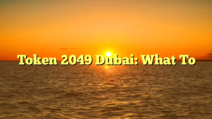 Token 2049 Dubai: What To