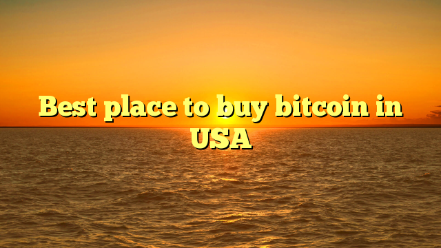 Best place to buy bitcoin in USA