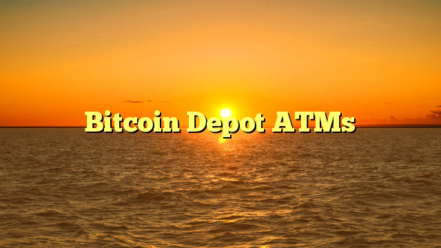 Bitcoin Depot ATMs