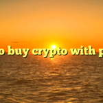 How to buy crypto with paypal