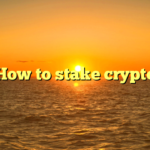 How to stake crypto